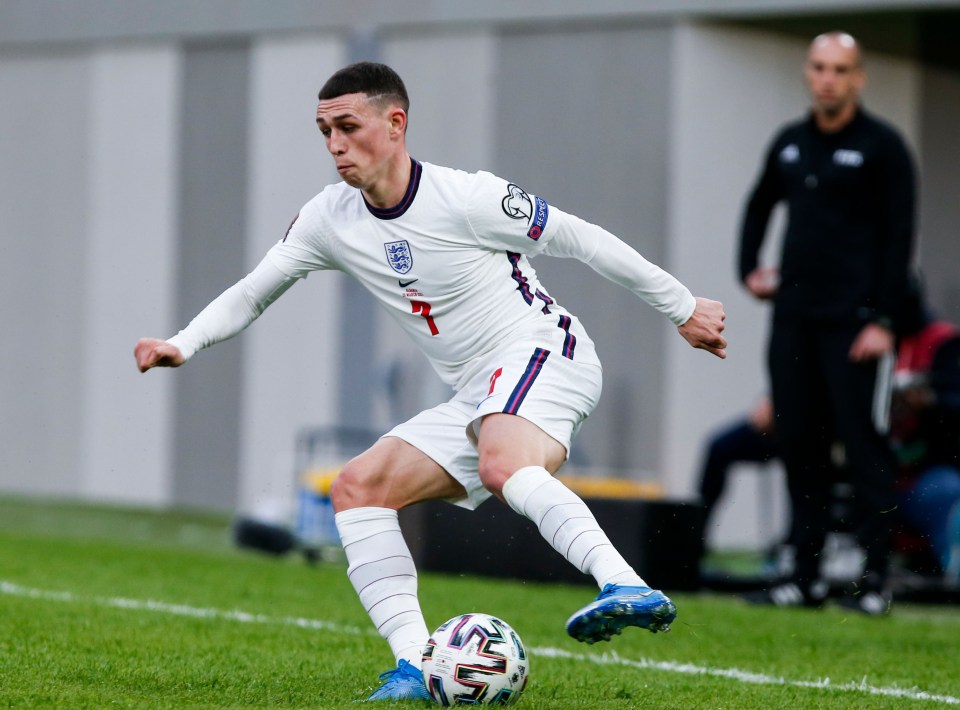 Phil Foden has been playing for Gareth Southgate’s seniors