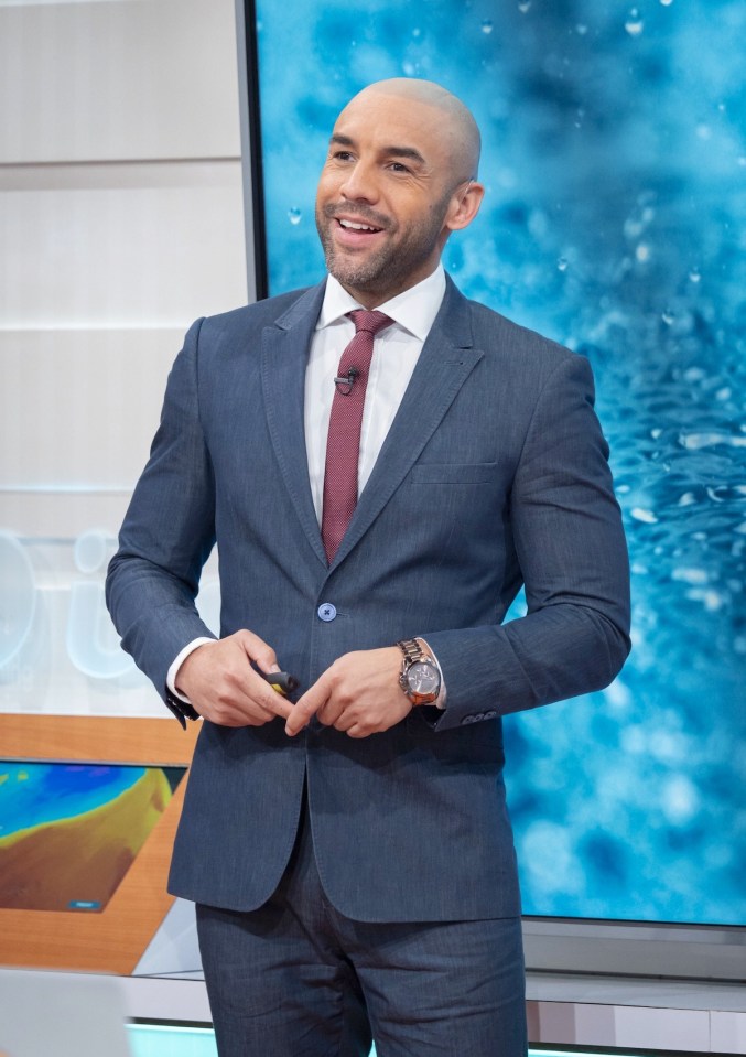 Alex is best known for presenting the weather on GMB