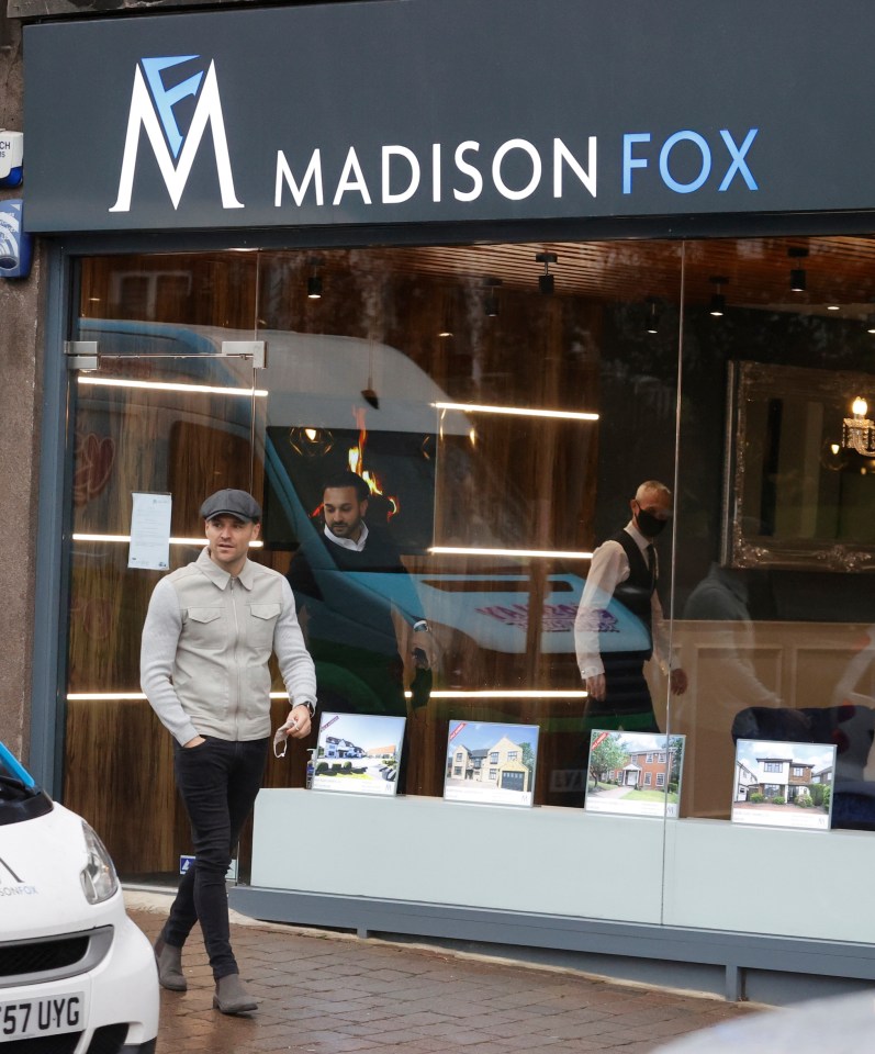 Mark looked very pleased with himself as he left Essex estate agent Madison Fox