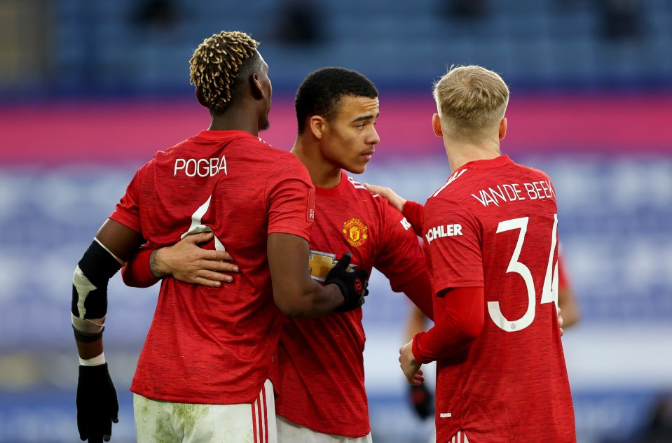 Mason Greenwood scored to make it 1-1 in the FA Cup defeat