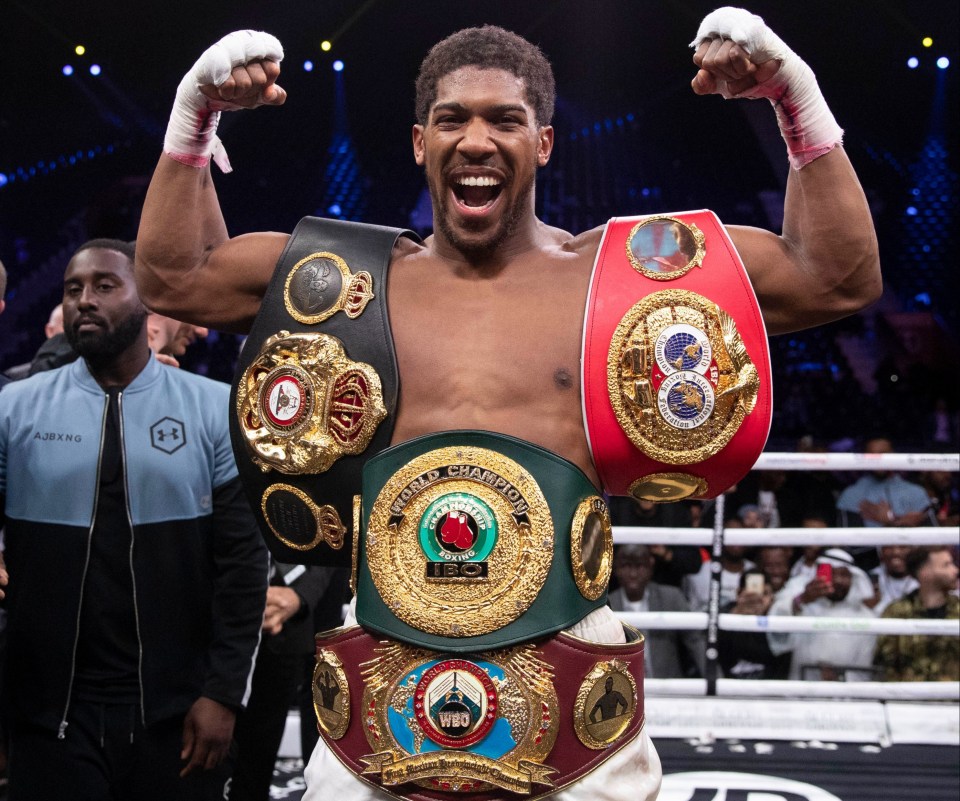 Anthony Joshua will defend his heavyweight belts against Tyson Fury this summer