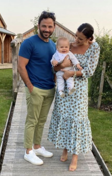 He and Lucy Meckleburgh welcomed their first child, son Roman, last year