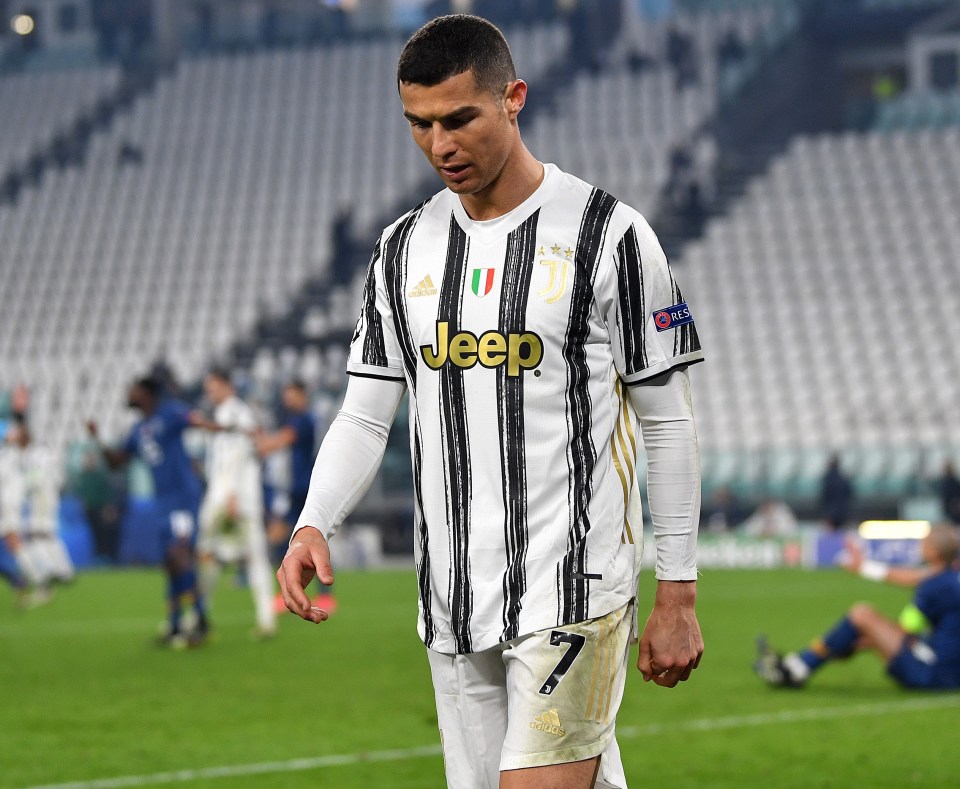 Questions will now be asked regarding Ronaldo’s future at Champions League-chasing Juve