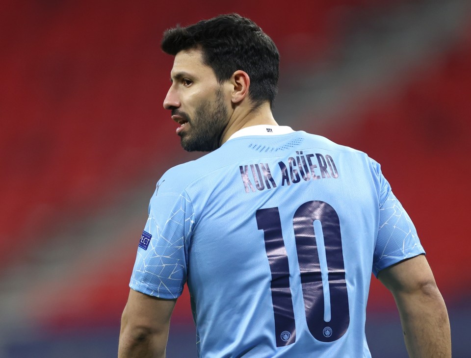 Sergio Aguero wants to stay in the Premier League if he leaves Man City