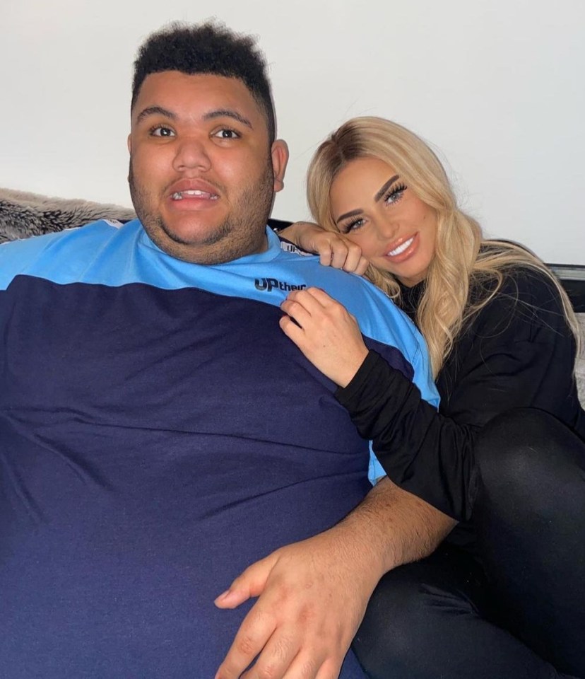 The reality star said she was impressed with her son's weight loss