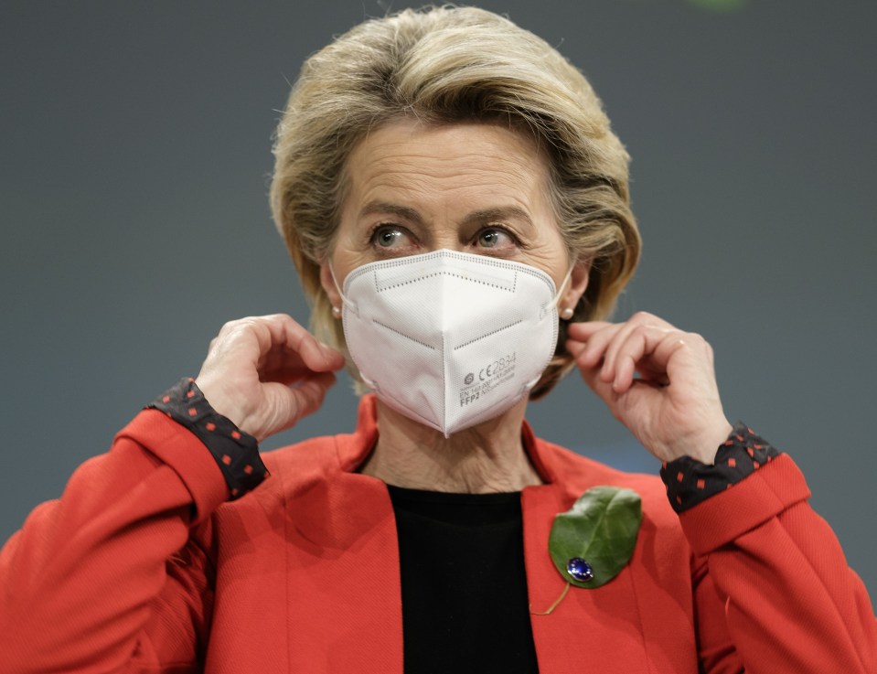 European Union chief Ursula von der Leyen threatened to stop exports to countries like the UK