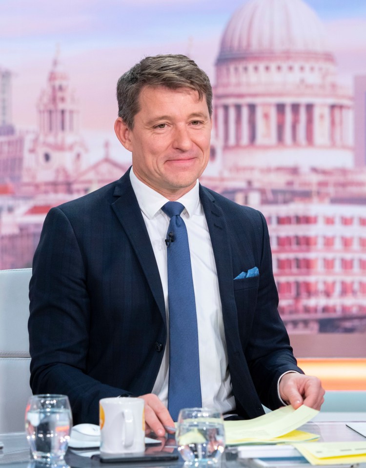 It is likely to be Ben Shephard who will replace Piers tomorrow