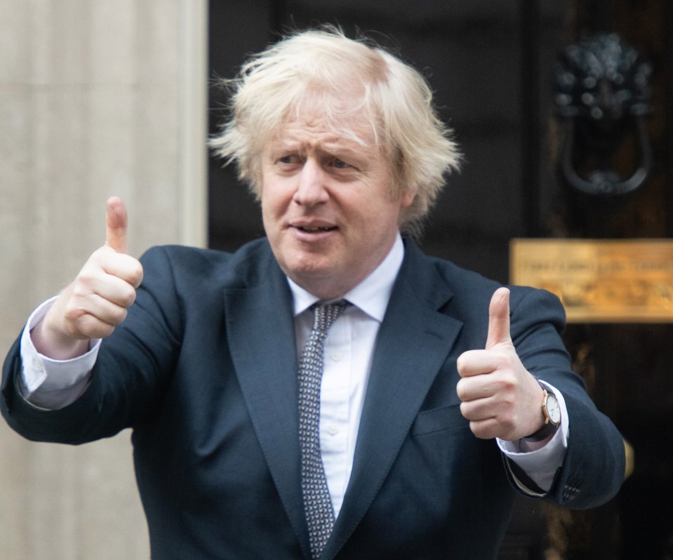 Boris Johnson vowed to end lockdown 'once and for all' ahead of today's first anniversary