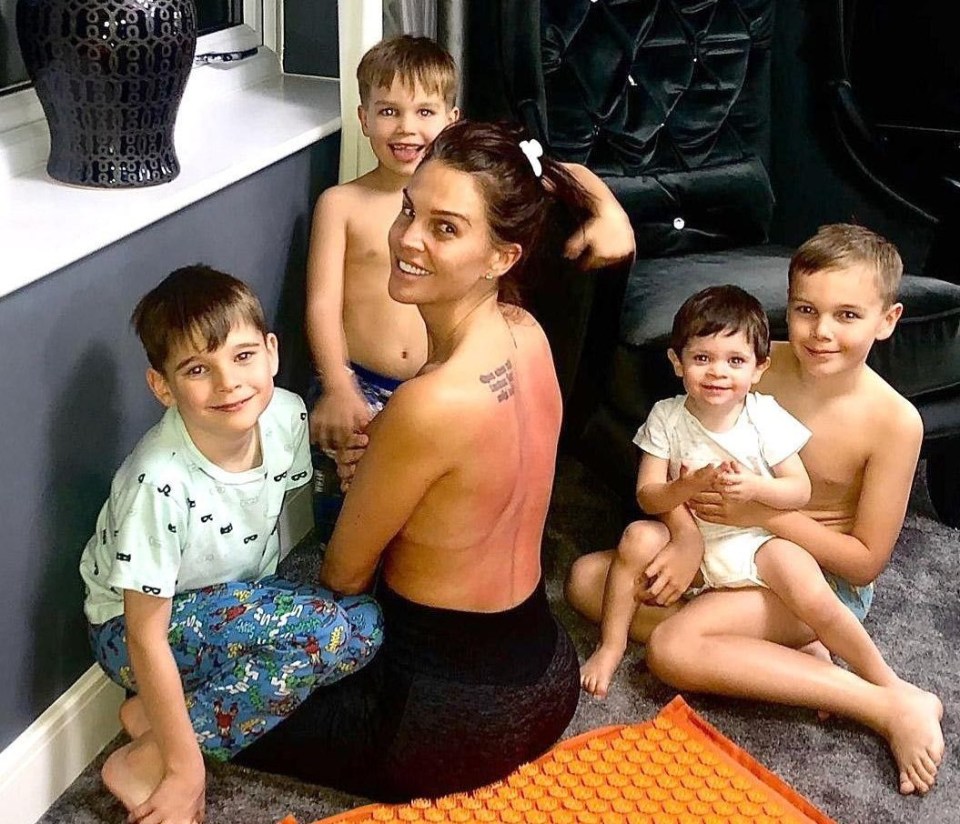 Danielle has been homeschooling her kids in lockdown