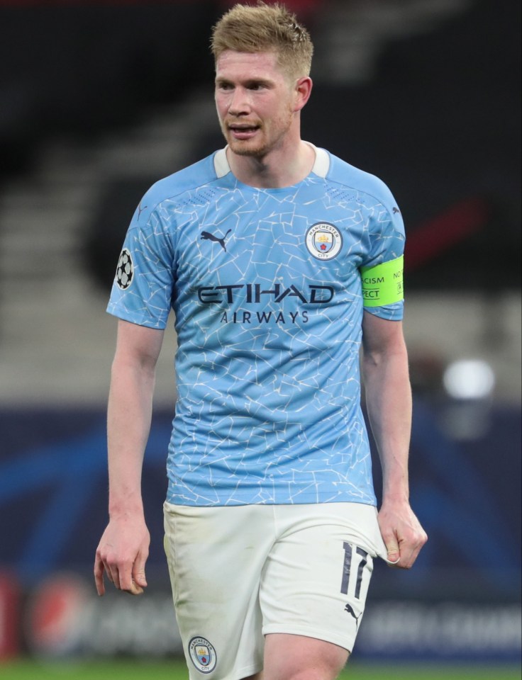 Kevin De Bruyne has again been on fire this term as Man City dominate the Prem