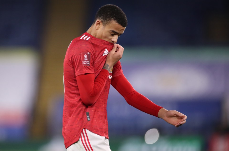 Mason Greenwood did his bit by scoring - sadly his team-mates were well off the pace