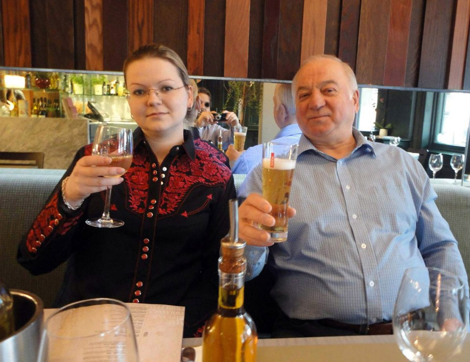 Mr Skripal, a then 66-year-old ex Russian spy turned double agent for MI6, and his 33-year-old daughter Yulia were left seriously ill after coming into contact with the deadly nerve agent