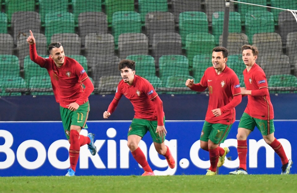 Portugal dominated the game as England failed to muster a shot on goal