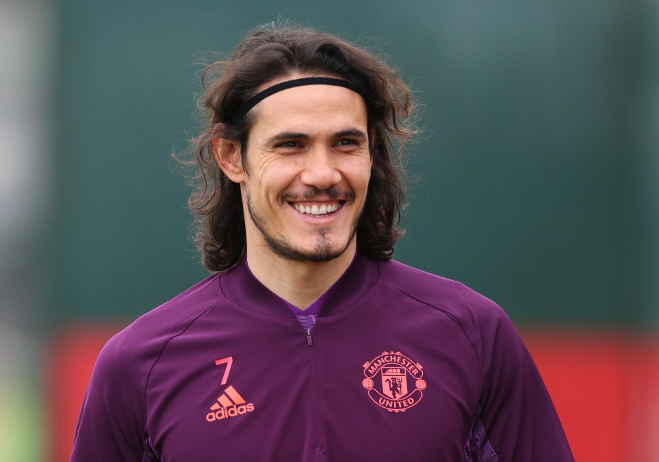 Edinson Cavani continues to be linked with a move away from Manchester United