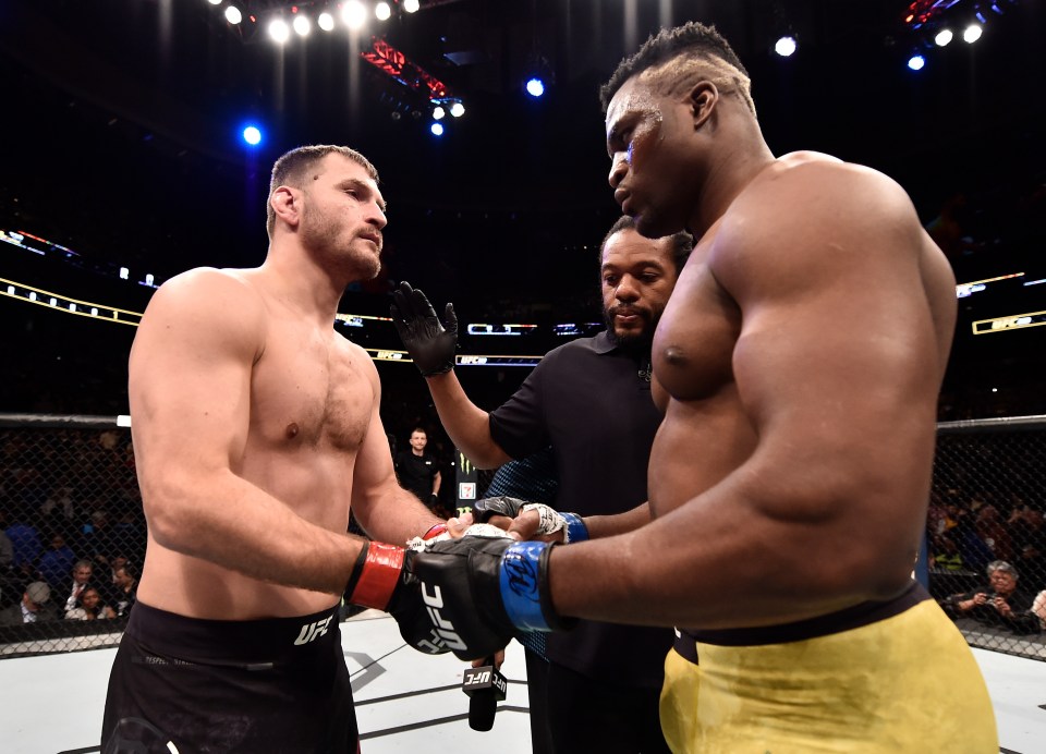 Francis Ngannou will rematch Stipe Miocic this weekend at UFC 260