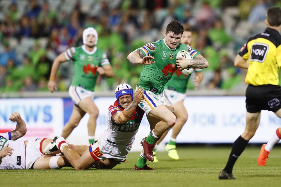 Bateman became a star in the NRL at Canberra