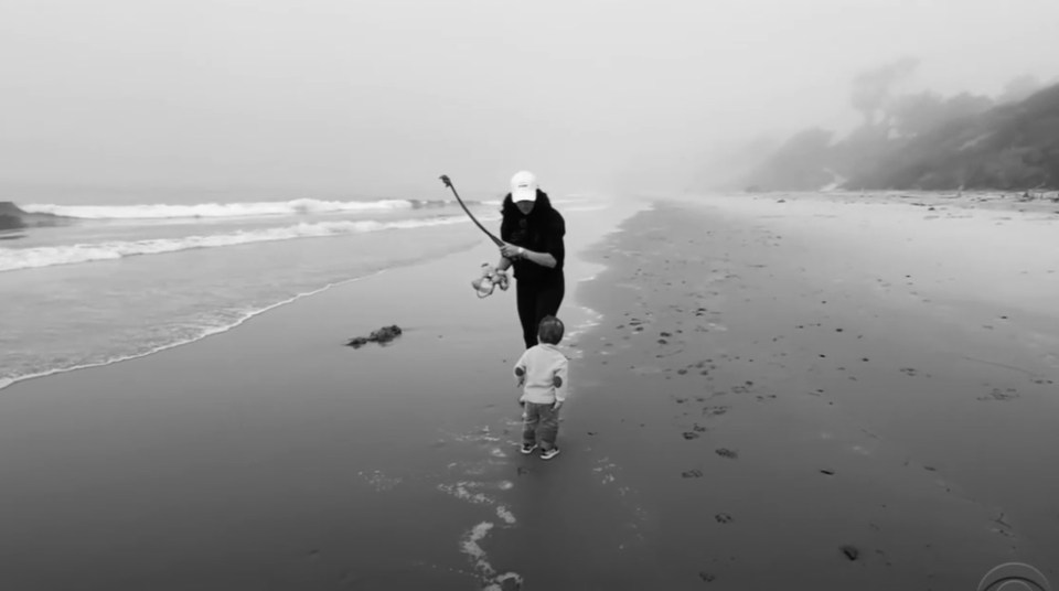 Meghan Markle and Prince Harry showed a new unseen clip of Archie playing on the beach