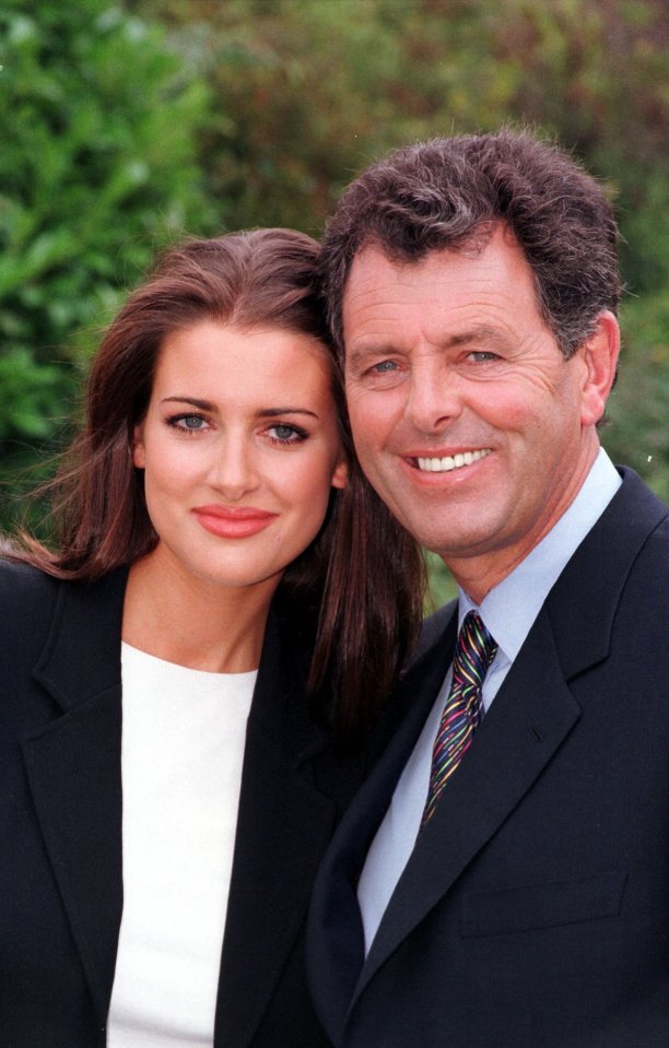 Kirsty's beloved dad Bernard suffered a massive heart attack in 2013