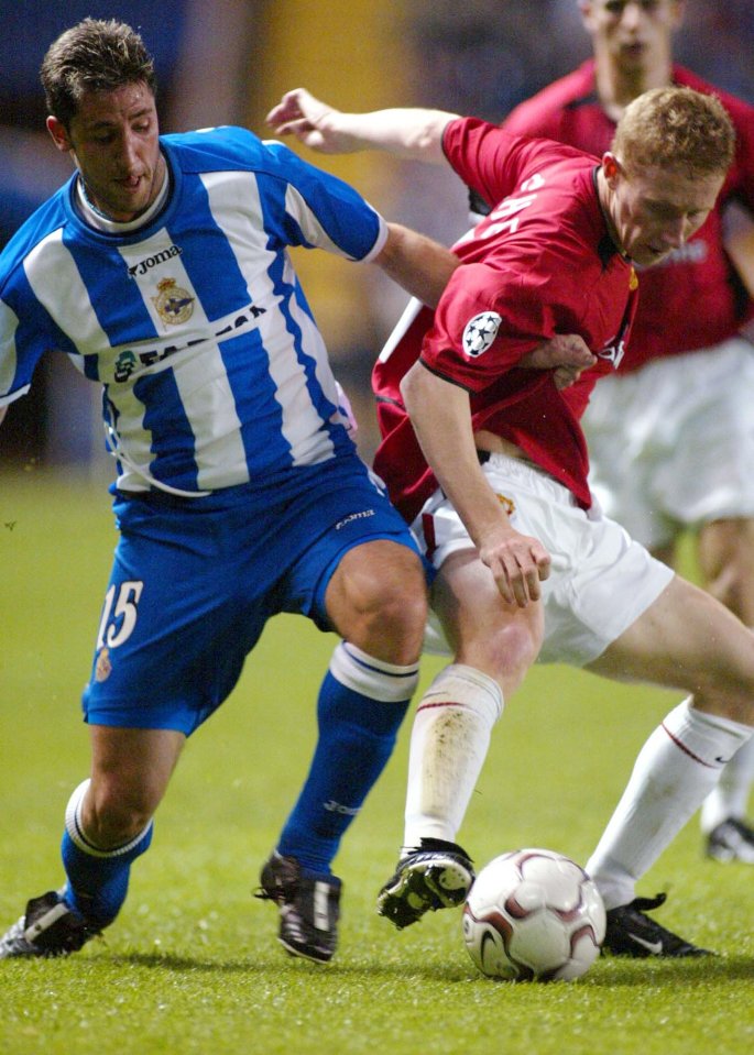 Former Man Utd youngster Lee Roche made his Champions League debut in 2003