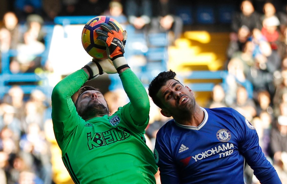 Ben Foster had some battles with 'filthy rat' Costa