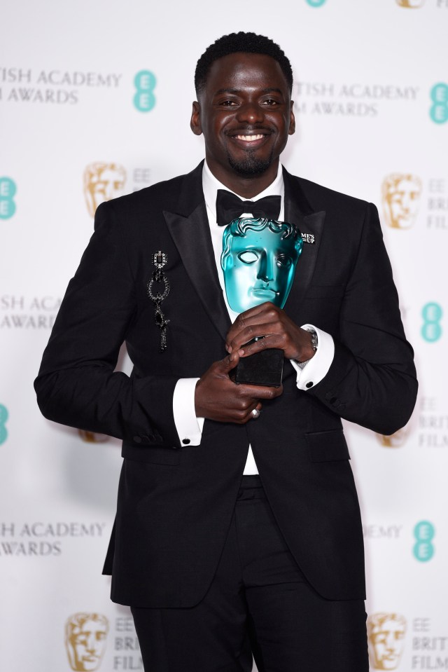 Daniel Kaluuya was among the 16 nominees from ethnic minority backgrounds in the acting categories