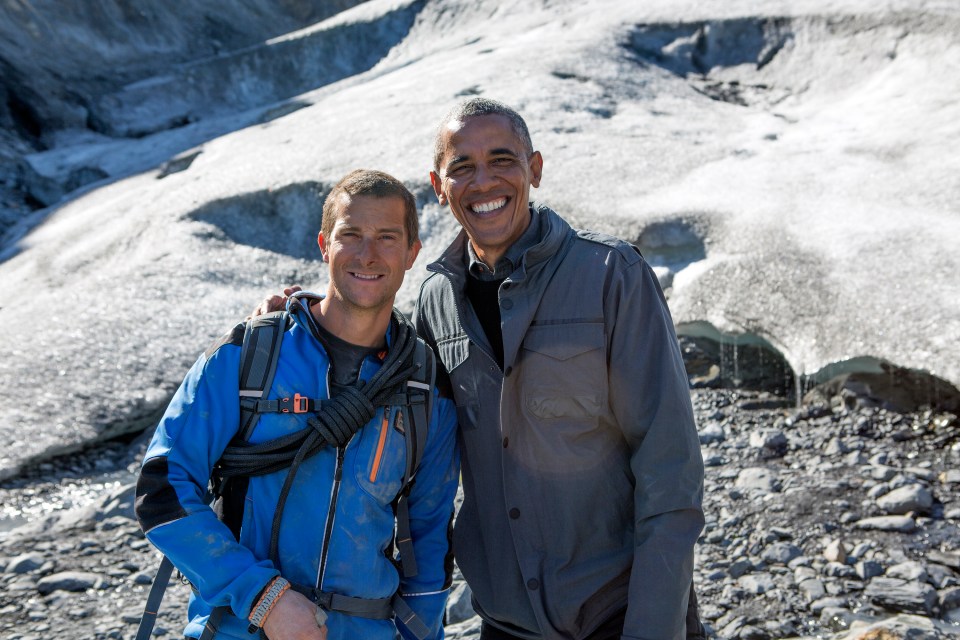 Bear had Barack Obama as a guest on his TV show