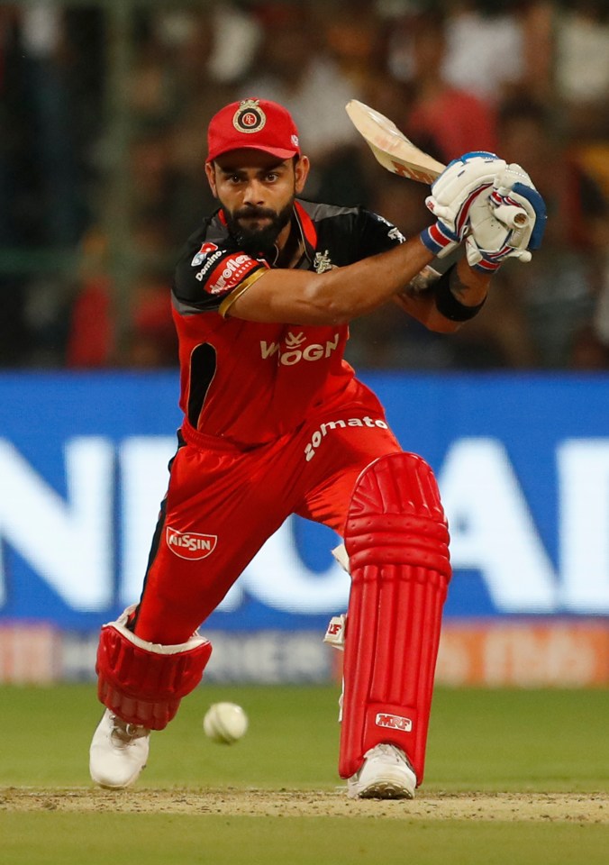 India captain Virat Kohli is paid £1.75m by Royal Challengers Bangalore