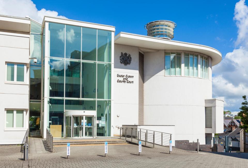 The tragedy happened in August 2017, Exeter Crown Court heard