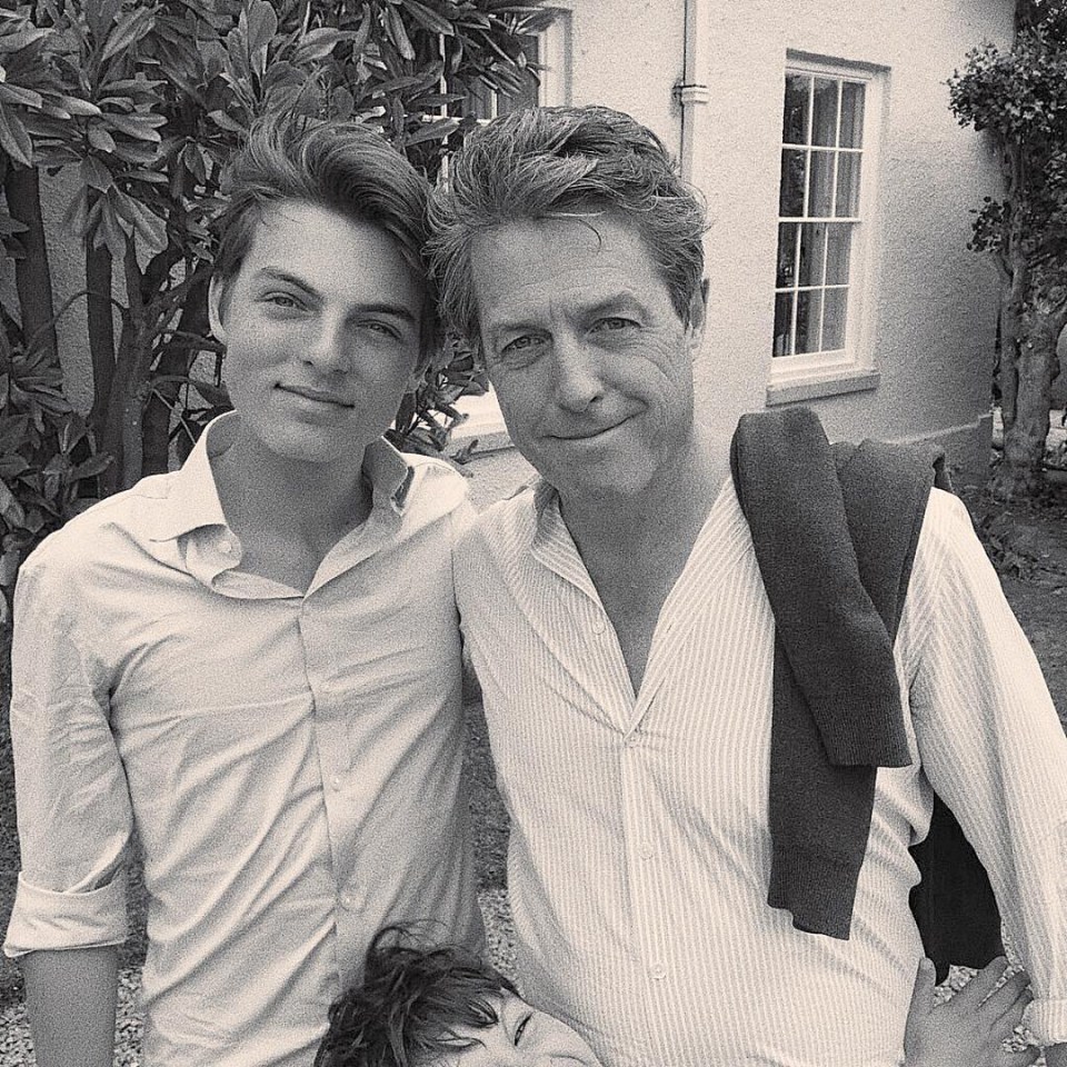 Hugh is godfather to Liz's son Damian