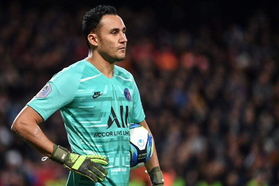 Keylor Navas is PSG's current No1