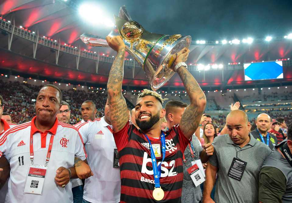 Ex-Inter Milan star Gabigol is currently back in Brazil with Flamengo