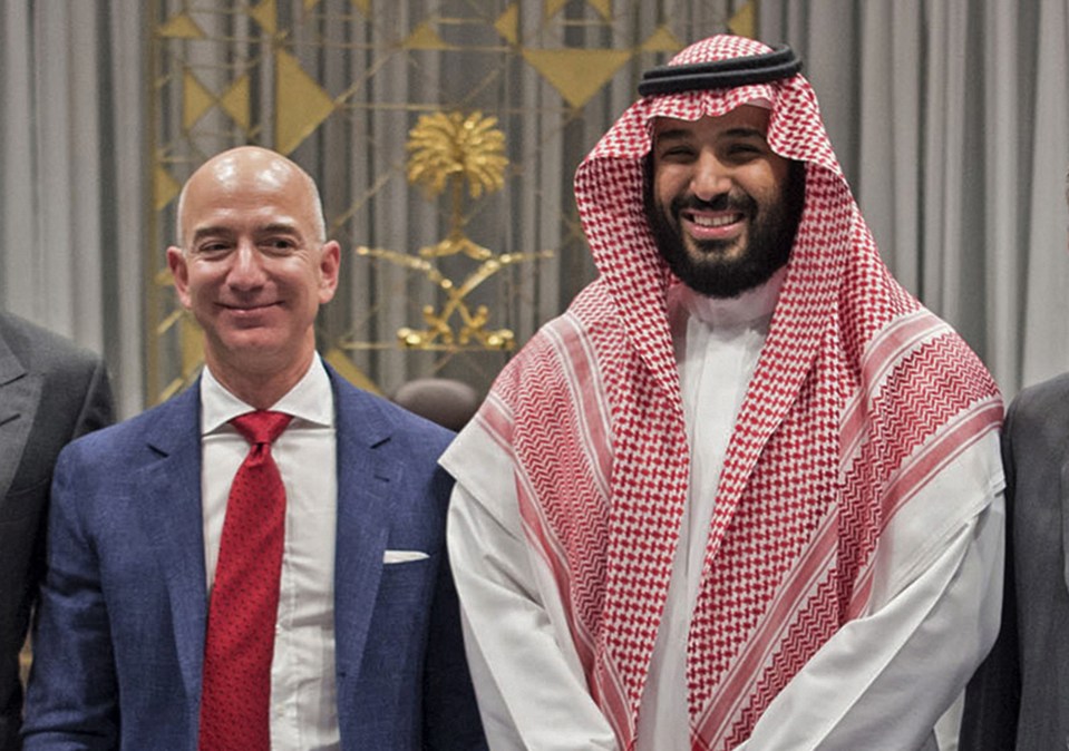 In the wake of the murder, Amazon's Jess Bezos pulled out of a summit in Saudi Arabia