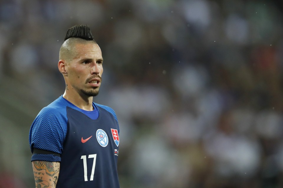 Marek Hamsik, who has 125 caps for Slovakia, will move to IFK Goteborg after quitting China