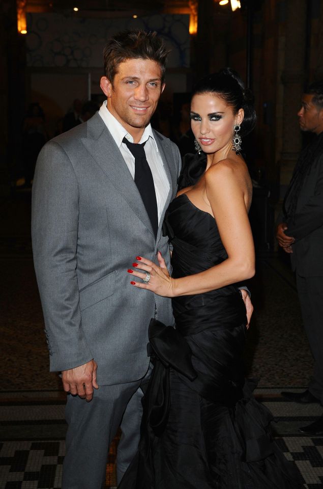 Katie Price with then-husband Alec Reid in 2010