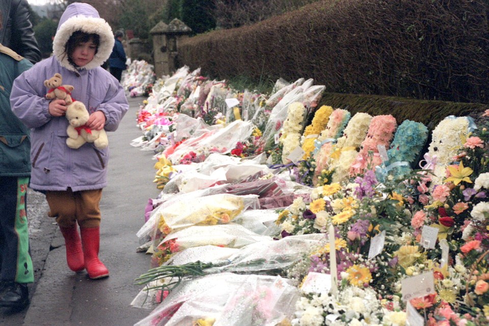 Sixteen children were shot dead in the attack at a primary school in Dunblane in 1996