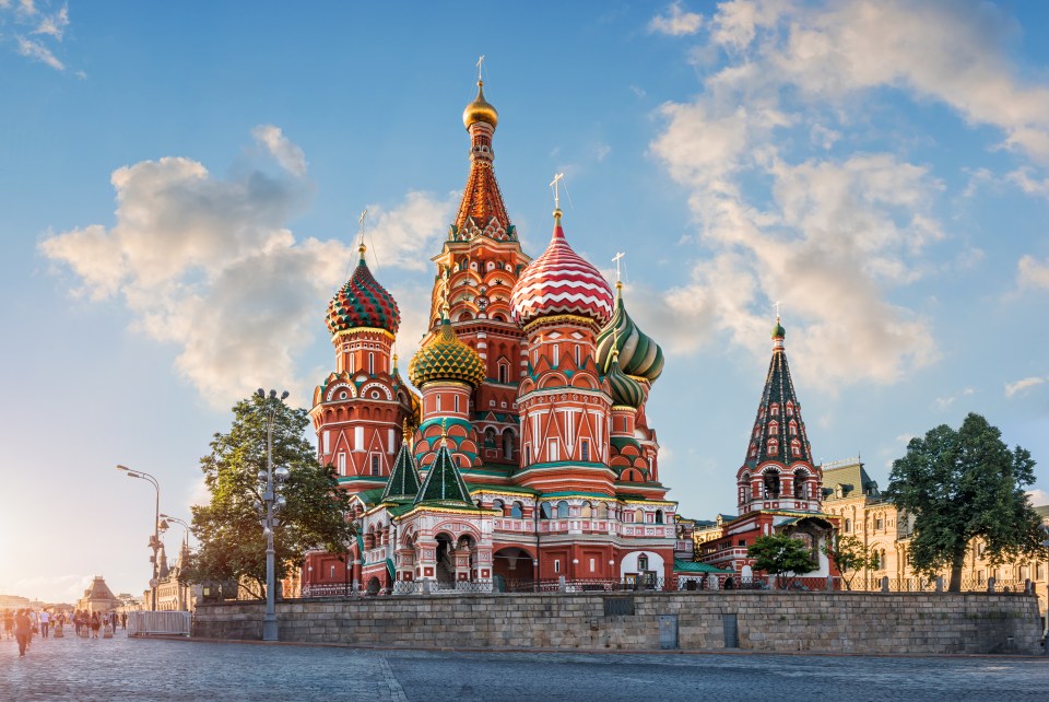 They could fly in and out with no time for the sights such as St Basil's Cathedral