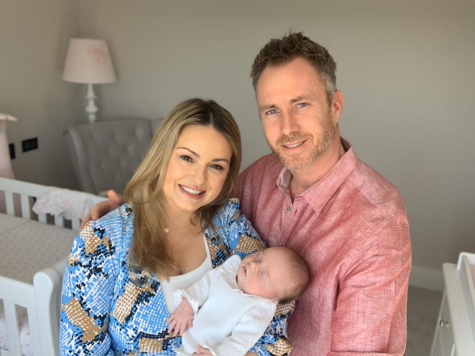 Ola and James went through IVF to have their child