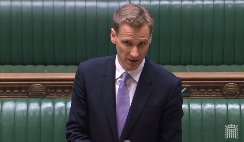 Minister Chris Philp said the stats show why the 'immigration and asylum system needs reform'