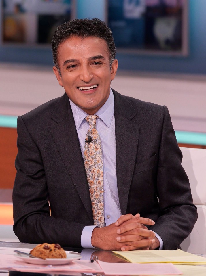 Adil Ray returned to Good Morning Britain today after some time off