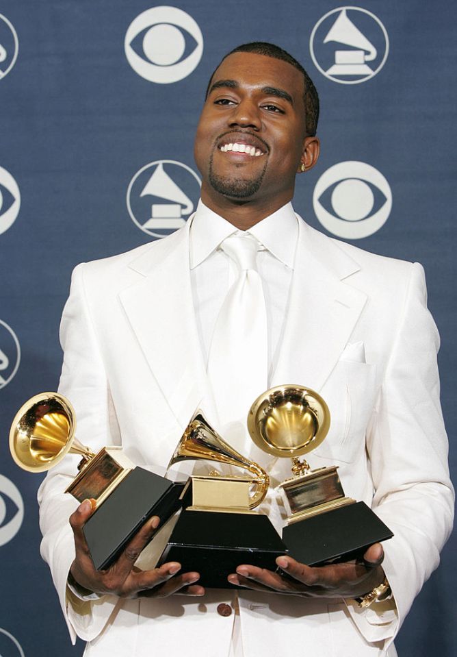 Kanye West is also one of big winners in Grammy history