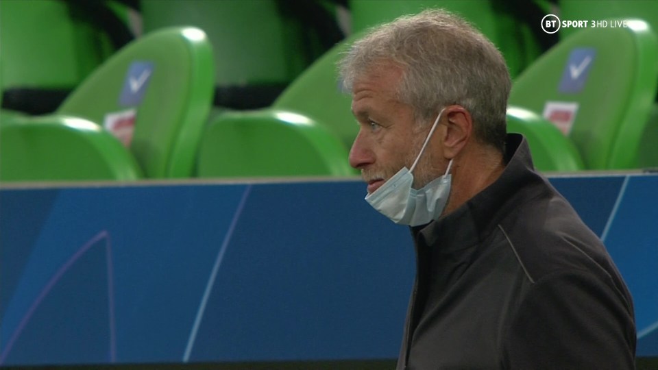 The Russian was spotted at the Champions League group game against Krasnodar in October