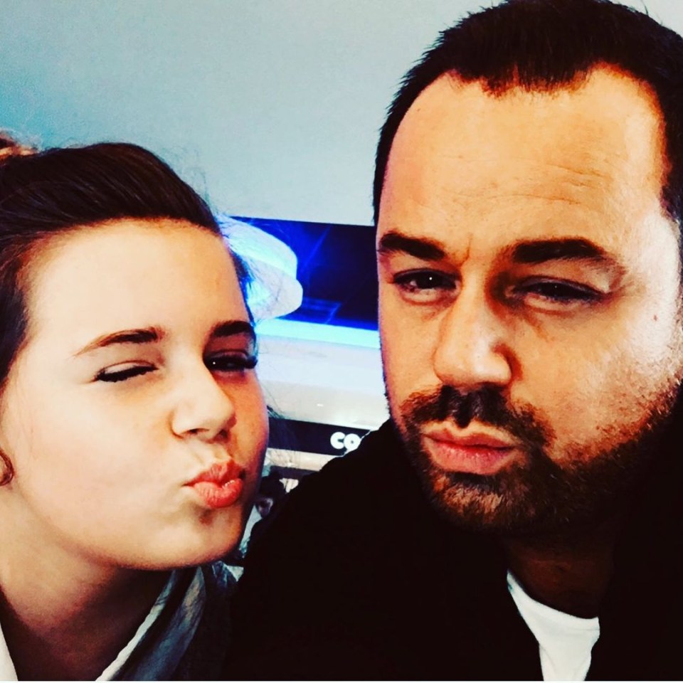 The TV star said his daughter isn't keen on her parents kissing in front of her