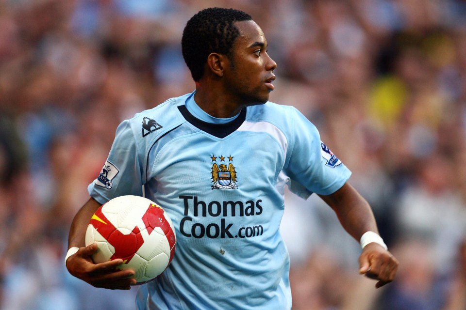 The Brazilian star used to play for Manchester City