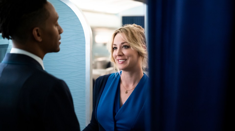 Kaley Cuoco admits she cried herself to sleep over The Flight Attendant