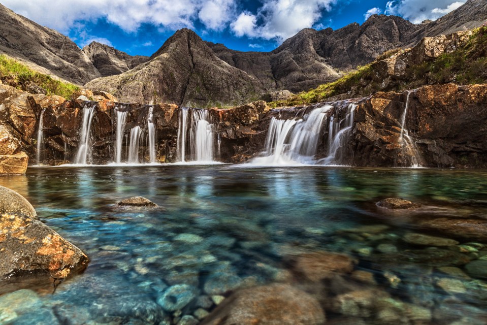 The amazing Fairy Pools on the Isle of Skye