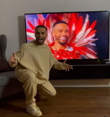 The JLS and Masked Singer star sent his love flowers ahead of Mother's Day