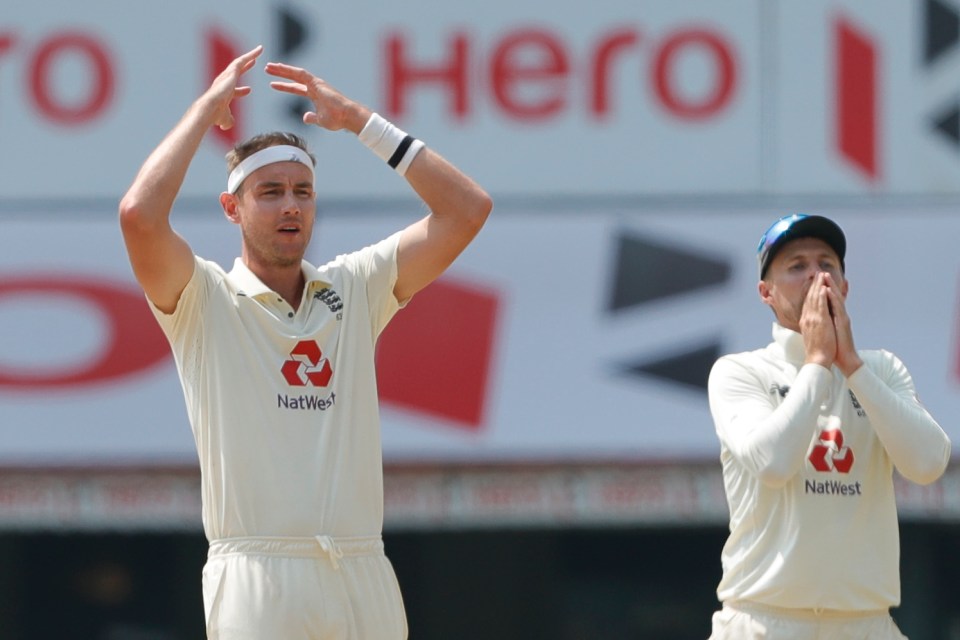 Stuart has been in India playing cricket