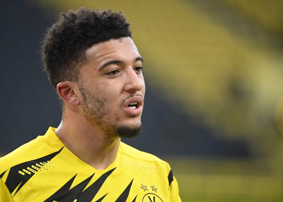 Jadon Sancho has contributed to 28 goals this season