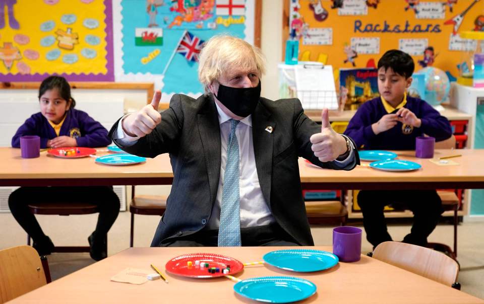 Boris Johnson has granted schools a week to get things in order when classrooms reopen