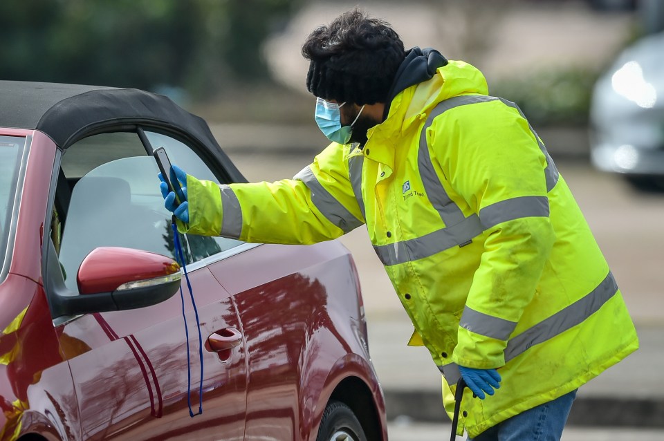 Six cases of the Brazil variant have been detected in the UK. Surge testing is underway in South Gloucestershire (pictured)